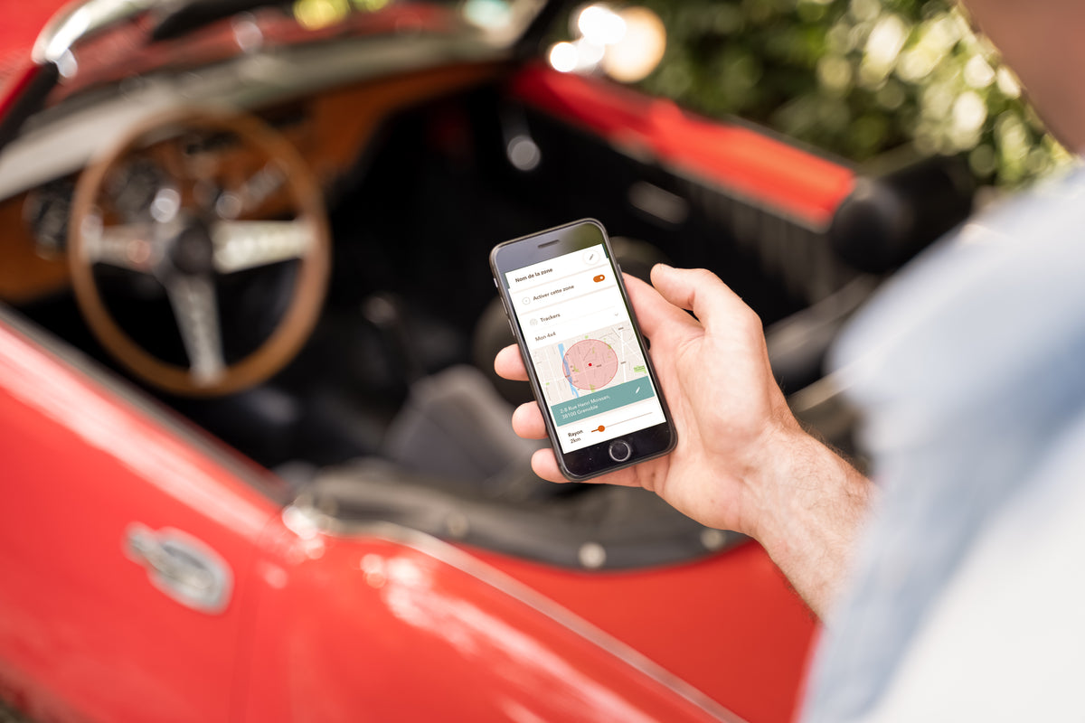 Une application pour gérer les traceurs GPS