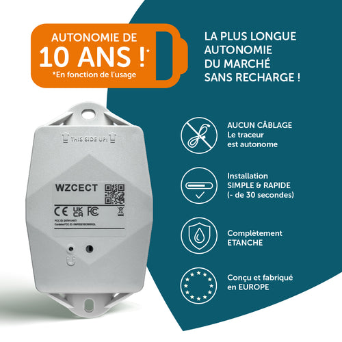 Traceur GPS Maxi (Blanc)