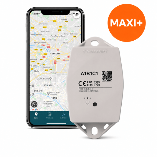 Traceur GPS bateau TRAKmy MAXI+ avec application mobile de géolocalisation
