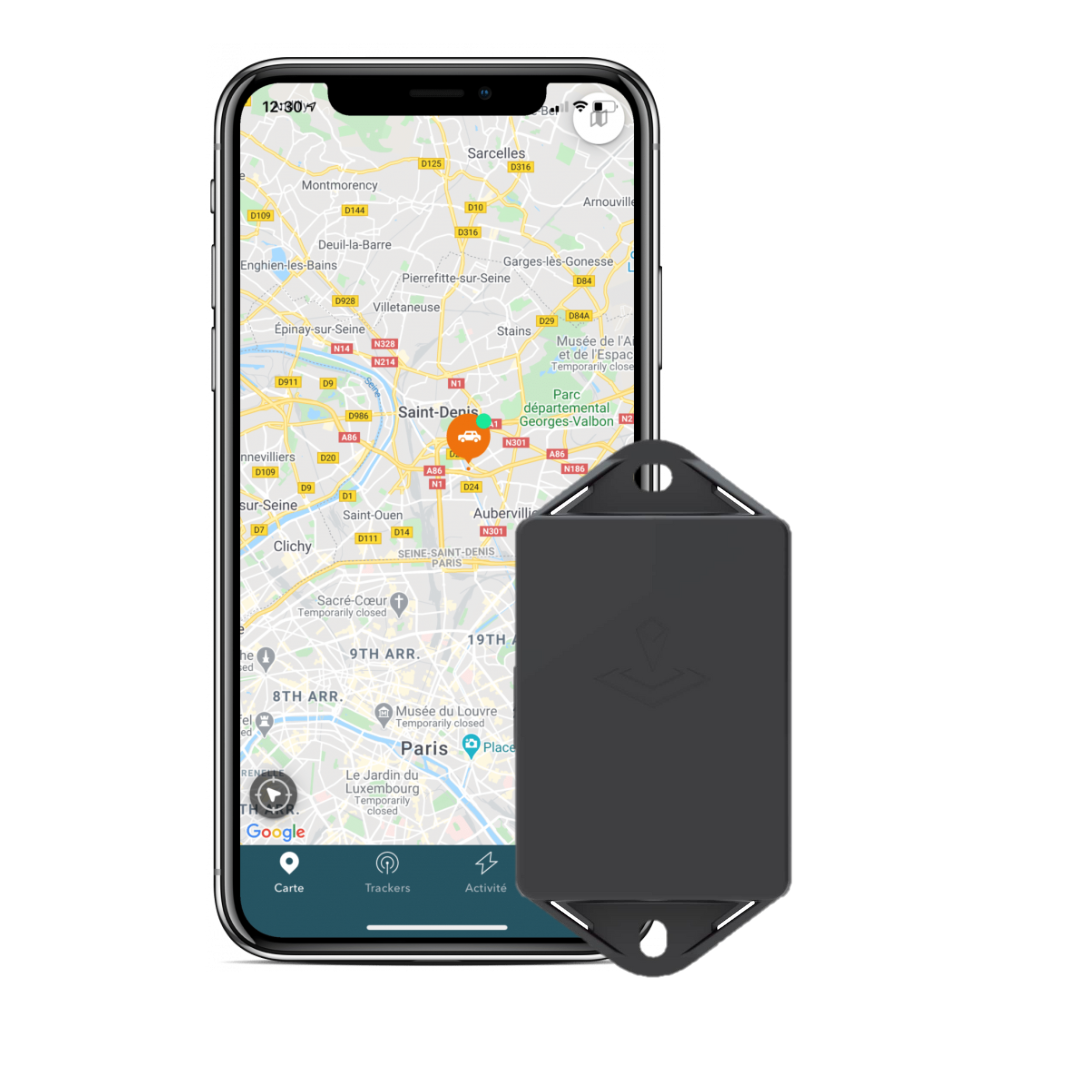 Traceur GPS Mini (Noir)