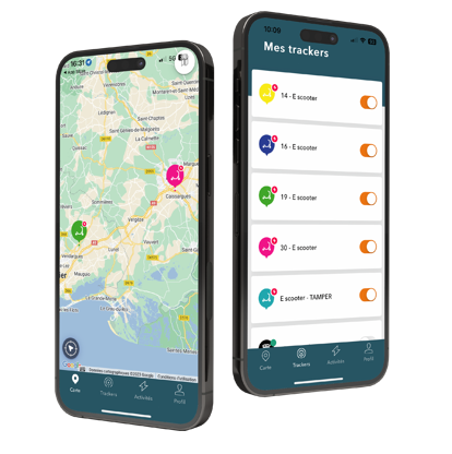 Une application pour gérer les traceurs GPS